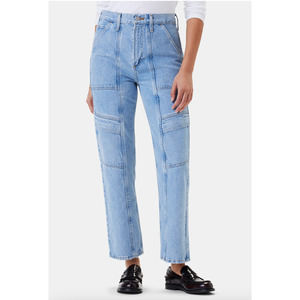 Agolde Light Blue Straight Leg Jeans